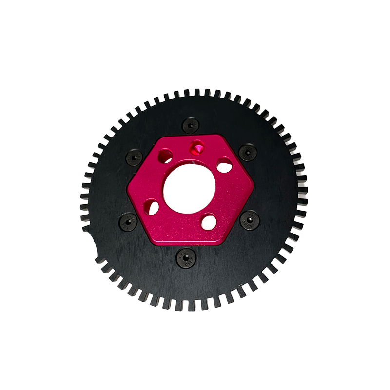 Polia Roda Fônica Sextavada RGTX VW AP - Rosa