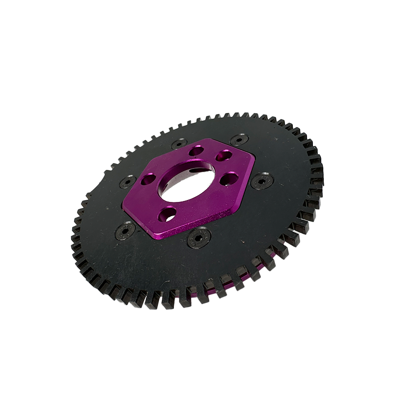 Polia Roda Fônica Sextavada RGTX VW AP - Roxa