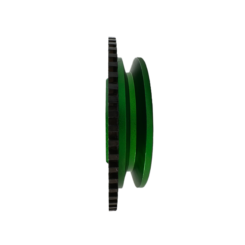 Polia Roda Fônica Sextavada RGTX VW AP - Verde