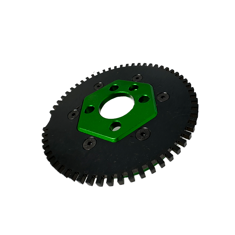 Polia Roda Fônica Sextavada RGTX VW AP - Verde