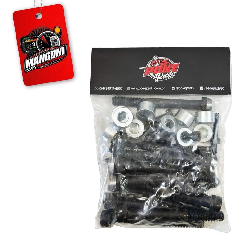 Reforço Bloco VW AP Plate Grade Para Usar Com Bomba Externa - Poke Parts