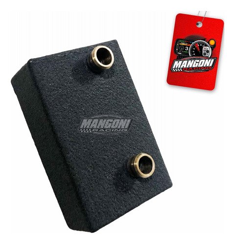 Reservatório de Fluido de Freio GM Opala Inox Preto Texturizado - MSP Racing