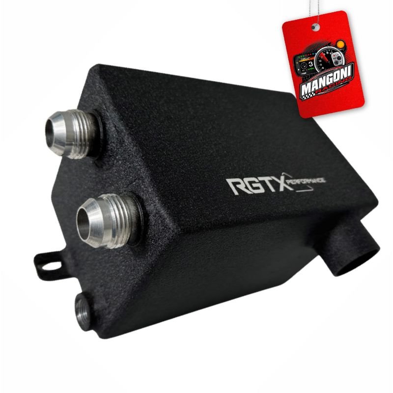 Reservatório Respiro de Óleo GM Chevette em Aluminio Preto Texturizado - RGTX