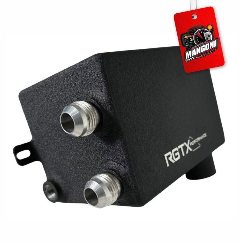Reservatório Respiro de Óleo GM Chevette em Aluminio Preto Texturizado - RGTX