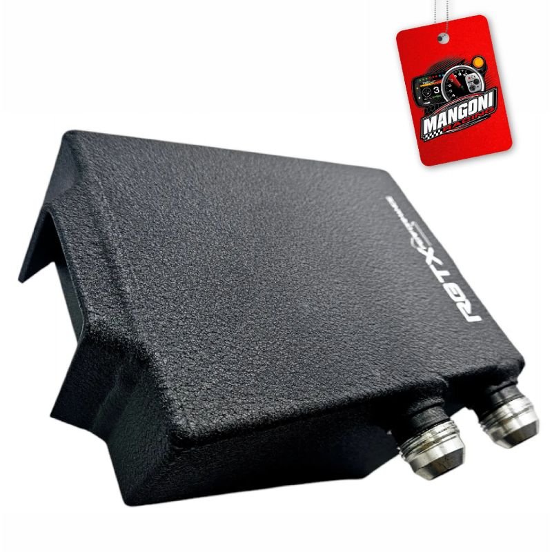 Reservatório Respiro de Óleo Gol G1 em Aluminio Preto Texturizado - RGTX