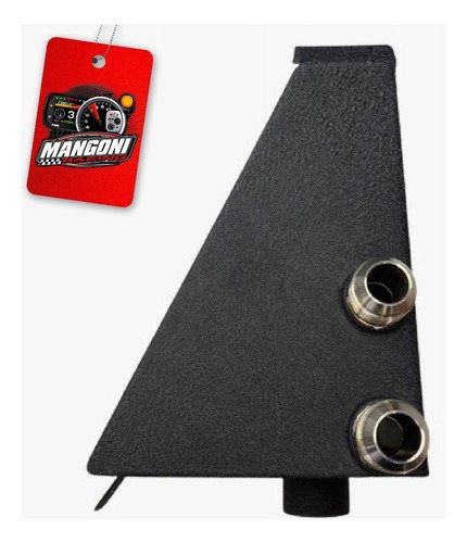 Reservatório Respiro de Óleo Gol G1 em Inox Preto Texturizado - MSP Racing