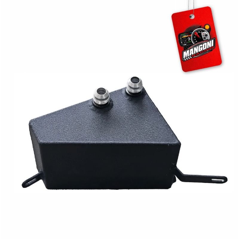 Reservatório Respiro Frontal de Óleo Gol G2 a G4 em Aluminio Preto Texturizado - RGTX
