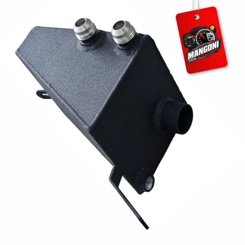 Reservatório Respiro Frontal de Óleo Gol G2 a G4 em Aluminio Preto Texturizado - RGTX