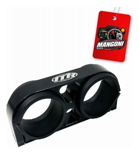 Suporte Bomba Combustível 12bar Mercedes Duplo Ccom Flauta Preto - MR Performance