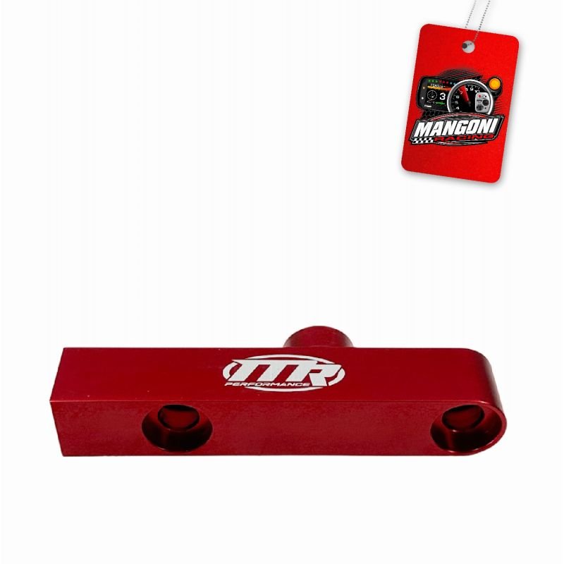 Suporte Bomba Combustível 12bar Mercedes Duplo Com Flauta Vermelho - MR Performance