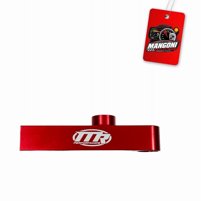 Suporte Bomba Combustível 12bar Mercedes Duplo Com Flauta Vermelho - MR Performance