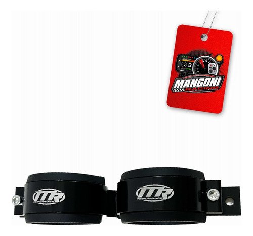 Suporte Duplo 60mm Bomba de Mercedes - Preto - MR Performance