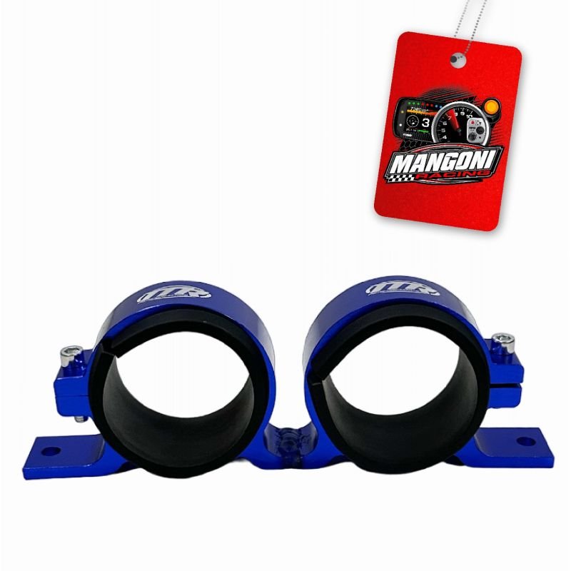 Suporte Duplo 60mm Bomba de Mercedes - Azul - MR Performance