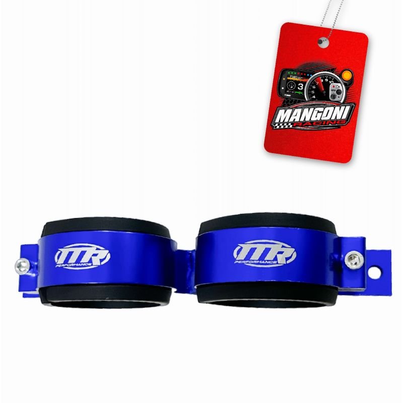 Suporte Duplo 60mm Bomba de Mercedes - Azul - MR Performance