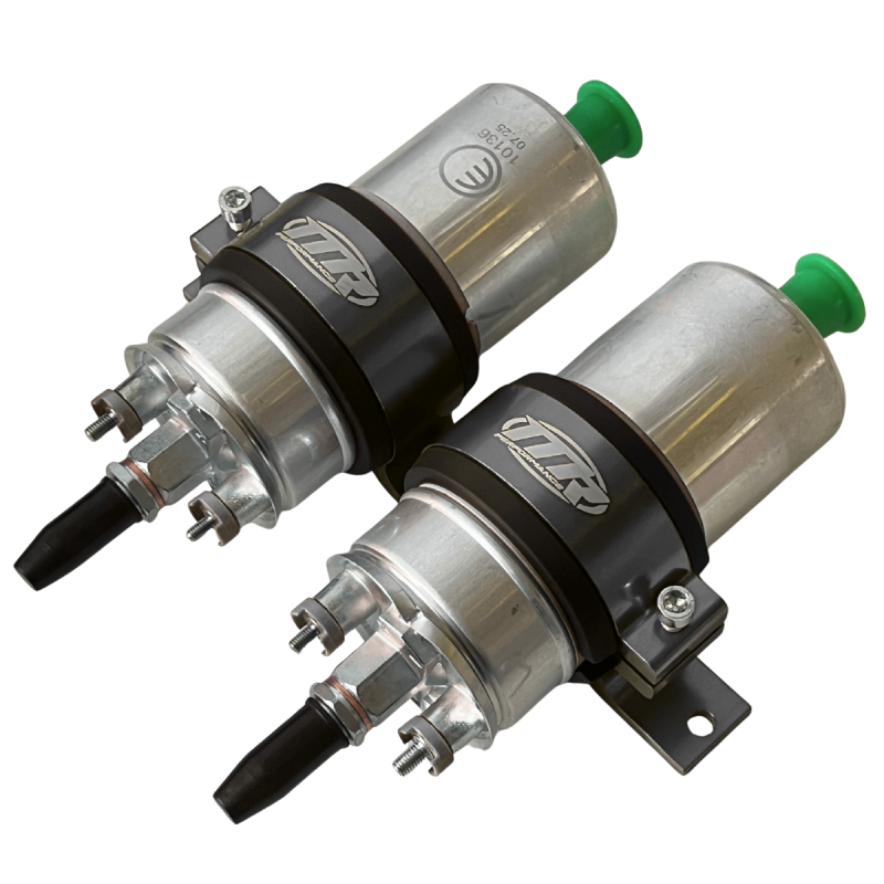 Suporte Duplo 60mm Bomba de Mercedes Com 2 Bombas - Prata - MR Performance