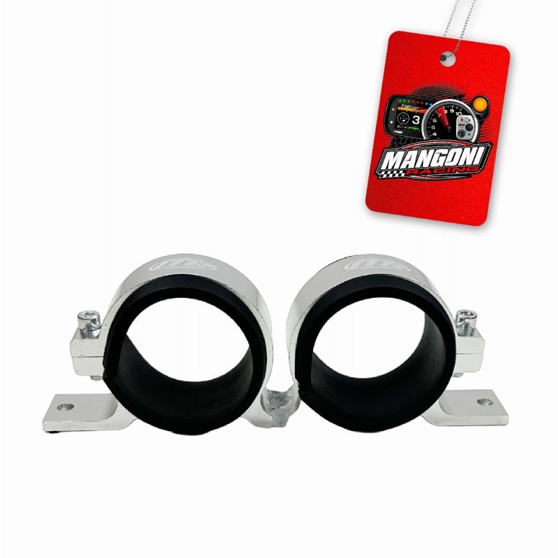 Suporte Duplo 60mm Bomba de Mercedes - Prata - MR Performance