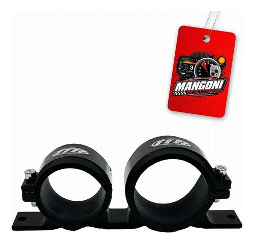 Suporte Duplo Bomba de Mercedes (60mm) e Filtro (51mm) - Preto - MR Performance