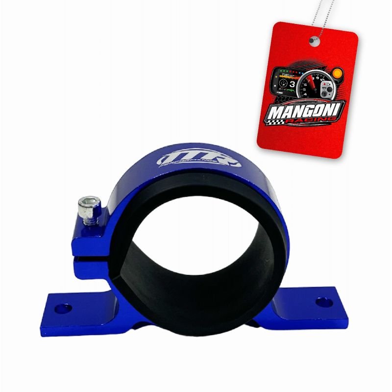 Suporte Simples 51mm Bomba GTI / Filtro - Azul - MR Performance