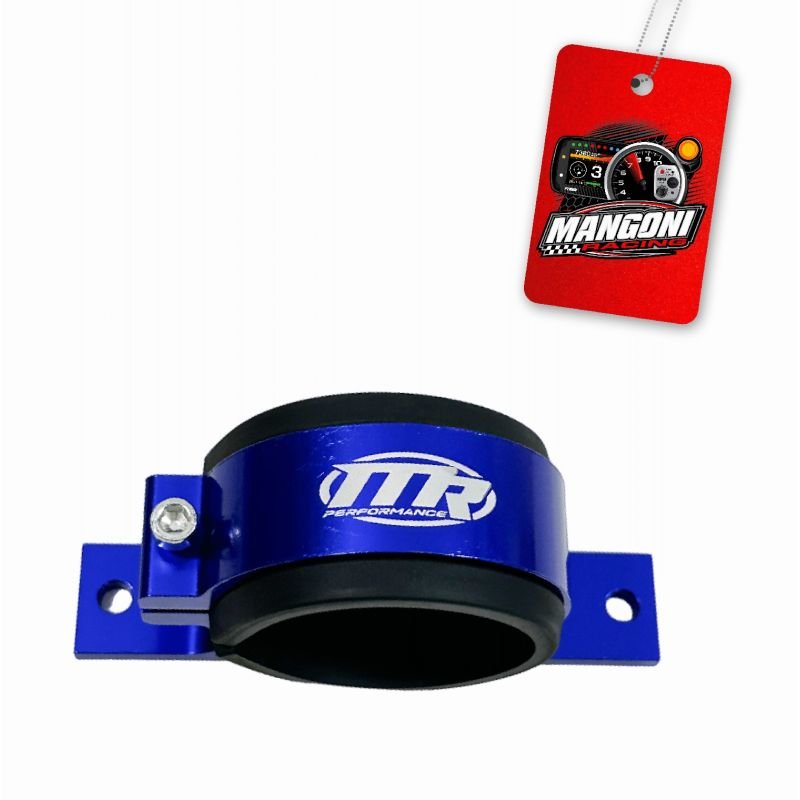 Suporte Simples 51mm Bomba GTI / Filtro - Azul - MR Performance