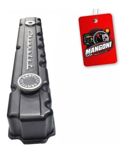 Tampa de Válvula Opala 6cil Vintage ( Toda Preta ) - Santilli