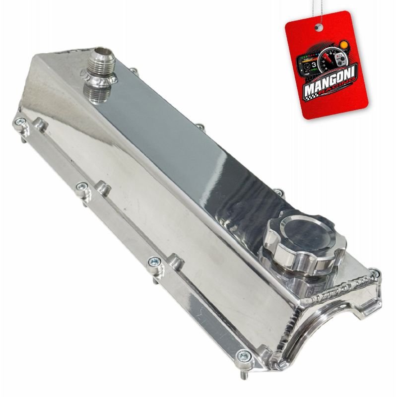 Tampa de Válvula Polida Com Tampinha Óleo Polida VW AP - Poke Parts