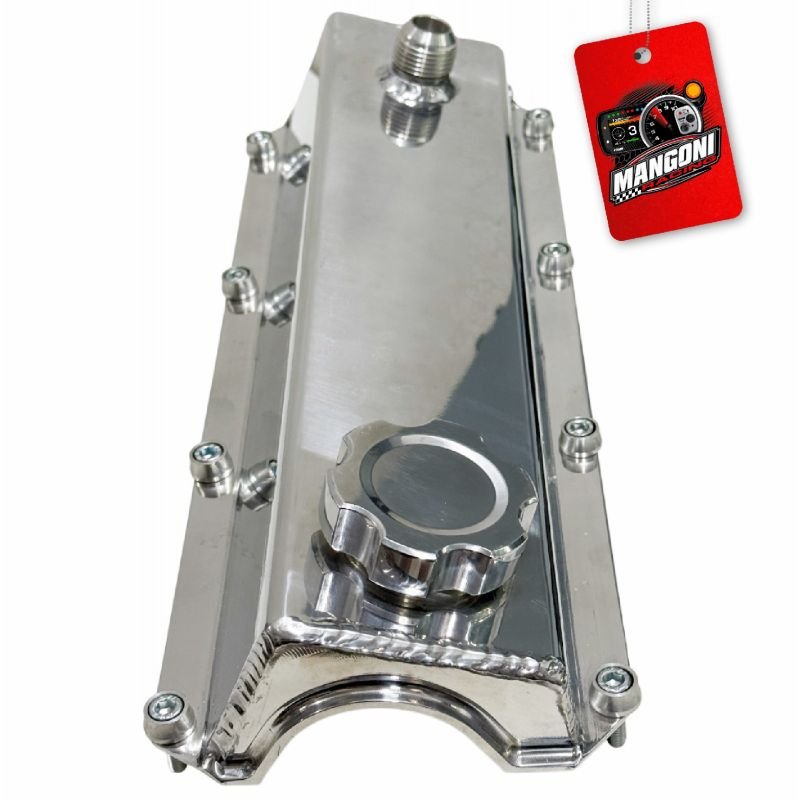 Tampa de Válvula Polida Com Tampinha Óleo Polida VW AP - Poke Parts