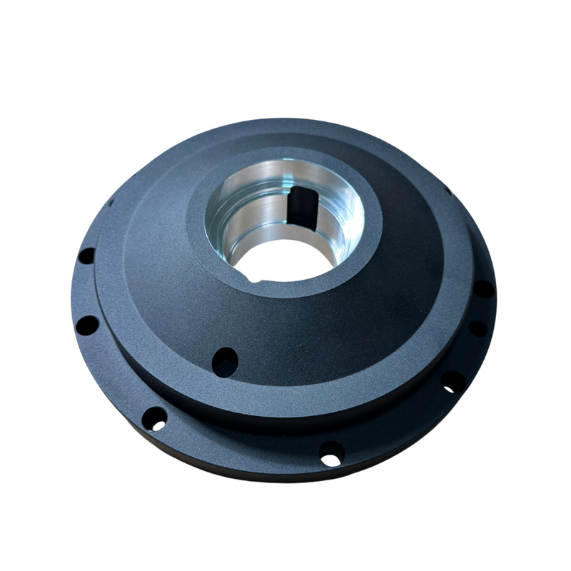 Tampa Lateral do Câmbio Sem Furo em Alumínio VW AP - RGTX - Preta