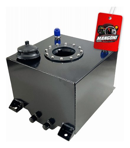 Tanque 20L Aluminio Com Medidor de Combustivel e Tampa - MR Performance