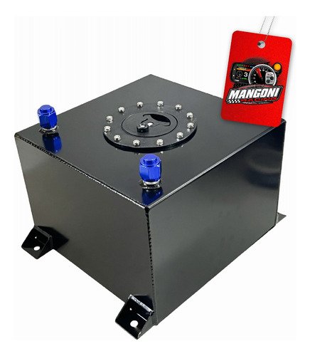 Tanque 20L Aluminio Com Medidor de Combustivel e Tampa - MR Performance