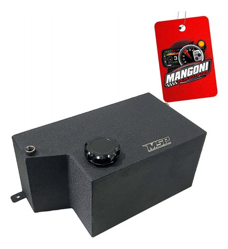 Tanque de Combustível Inox 10 Litros Uso no Lugar da Bateria Gol G2 ao G4 - MSP Racing