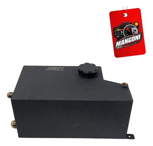 Tanque de Combustível Inox 10 Litros Uso no Lugar da Bateria Gol G2 ao G4 - MSP Racing