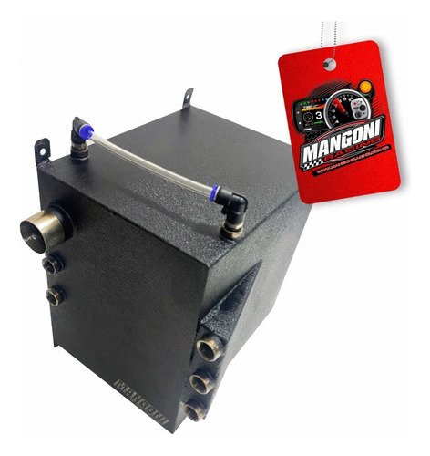 Tanque de Inox 10 Litros Com Tampa - MSP Racing