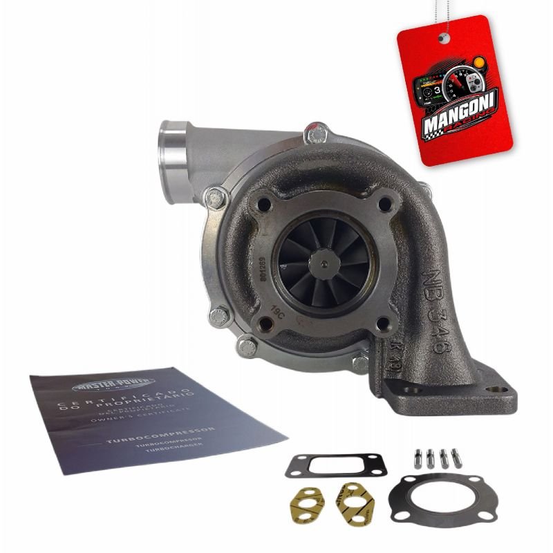 Turbina Master Power R494-2 Rotor 49 Eixo 49,5 Carcaça Quente .48 Mono T3 200/430hp