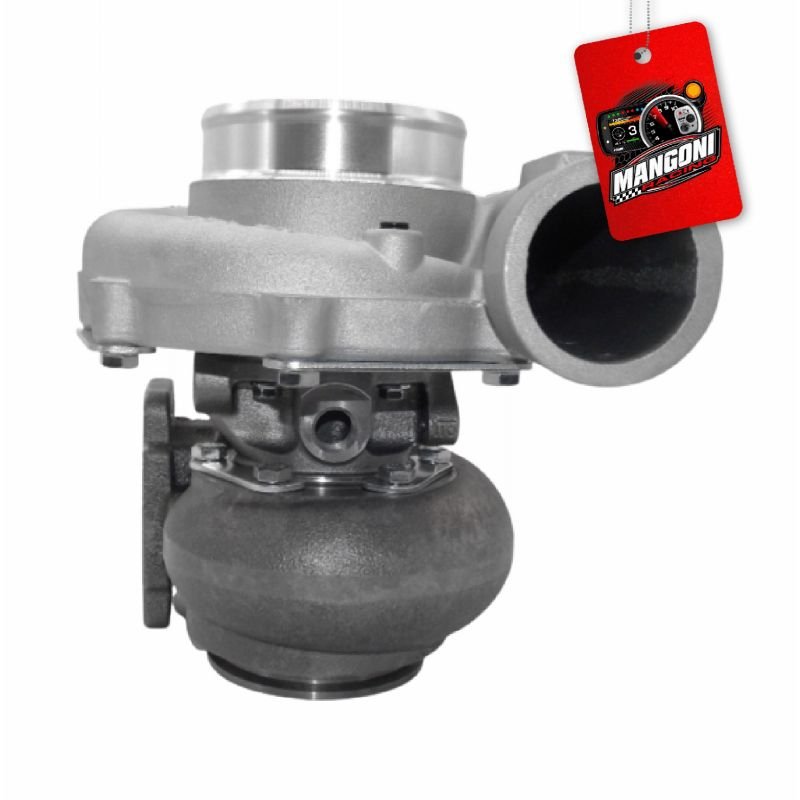 Turbina Master Power R6564-7 Rotor 65 Eixo 64,5 Carcaça Quente .70 Pulsativa T3 Com Saida V-Band 410/750hp