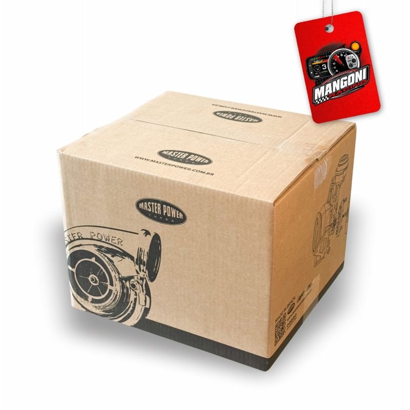 Turbina Master Power R6564-7 Rotor 65 Eixo 64,5 Carcaça Quente .70 Pulsativa T3 Com Saida V-Band 410/750hp