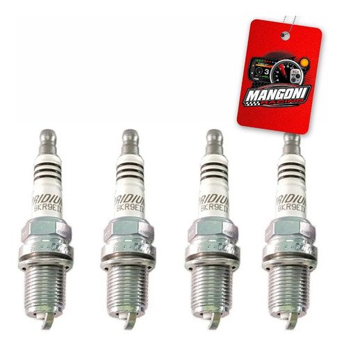 Vela de Ignição Iridium BKR9EIX Sextavado 16mm - NGK