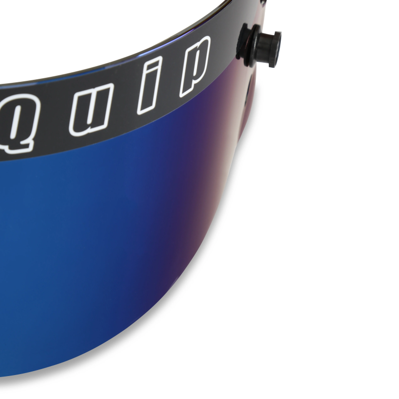 Viseira Capacete Pro Series Amber Shield Azul - Racequip