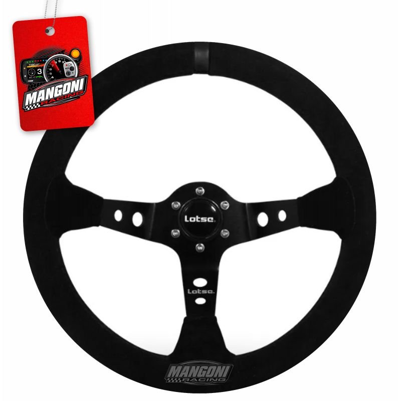 Volante Dakar Tarja Preta Camurça - Lotse