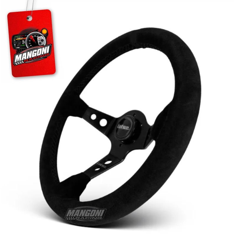 Volante Dakar Tarja Preta Camurça - Lotse