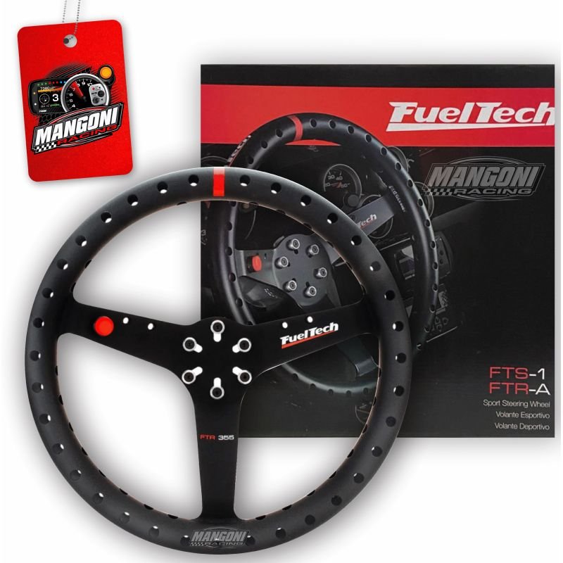 Volante FTR-A Aliviado Com Cubo Sanfonado - Fueltech