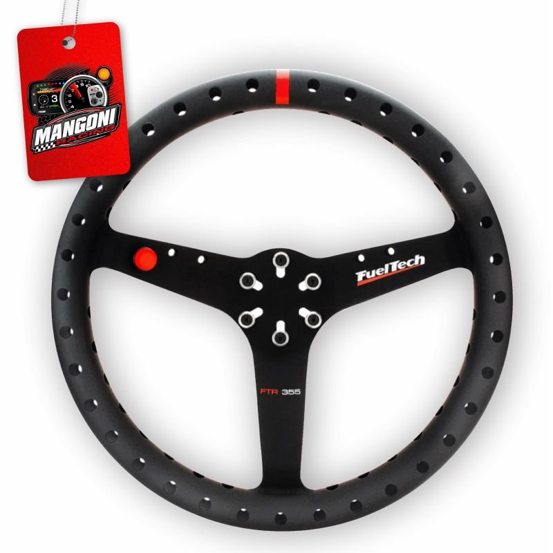 Volante FTR-A Aliviado Com Cubo em Alumínio - Fueltech