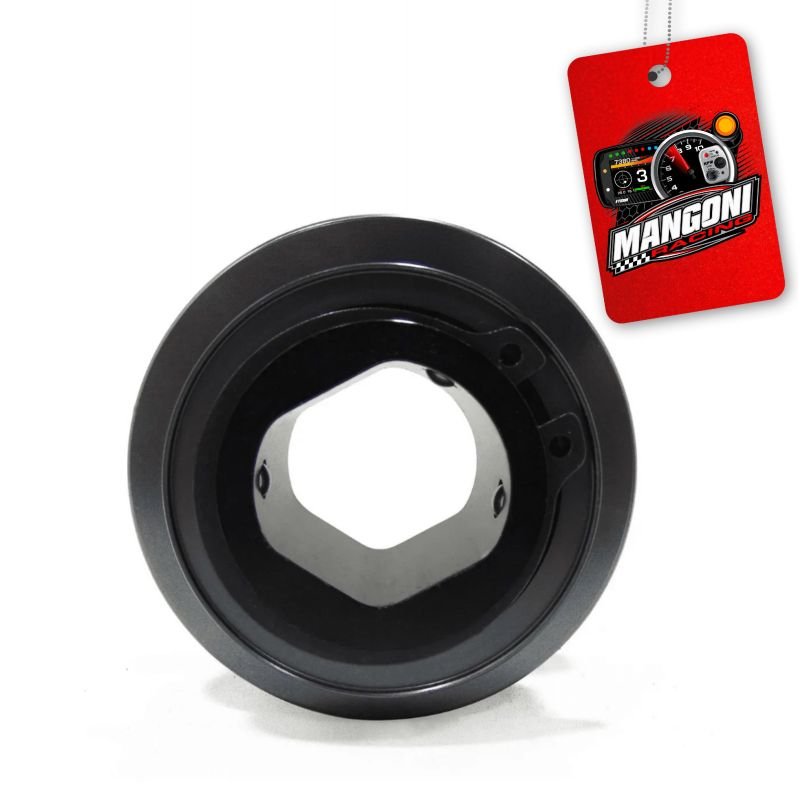 Volante FTS-1 Camurça Com Cubo Snap-Fit GM - Fueltech