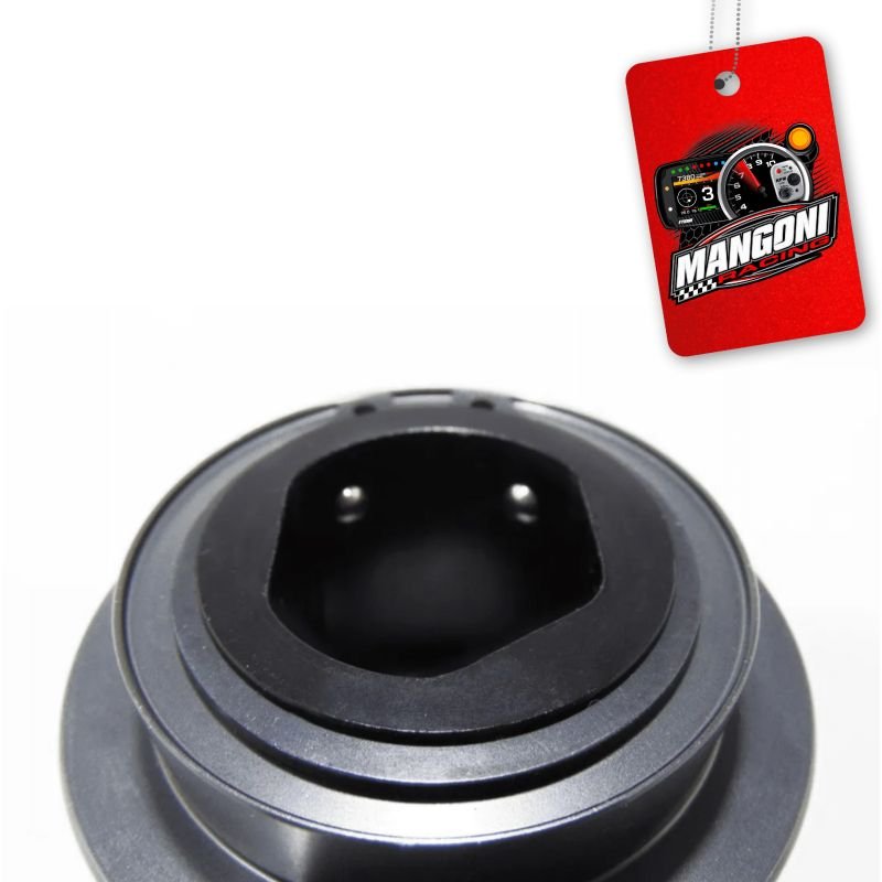 Volante FTS-1 Camurça Com Cubo Snap-Fit GM - Fueltech