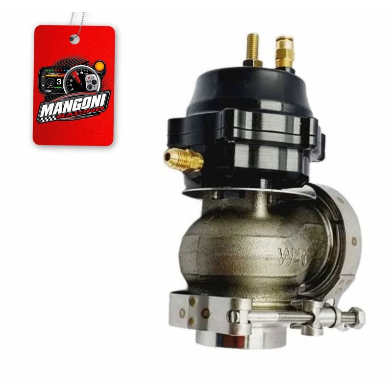 Wastegate Auto Boost W45 - Preta ( 3 Furos )
