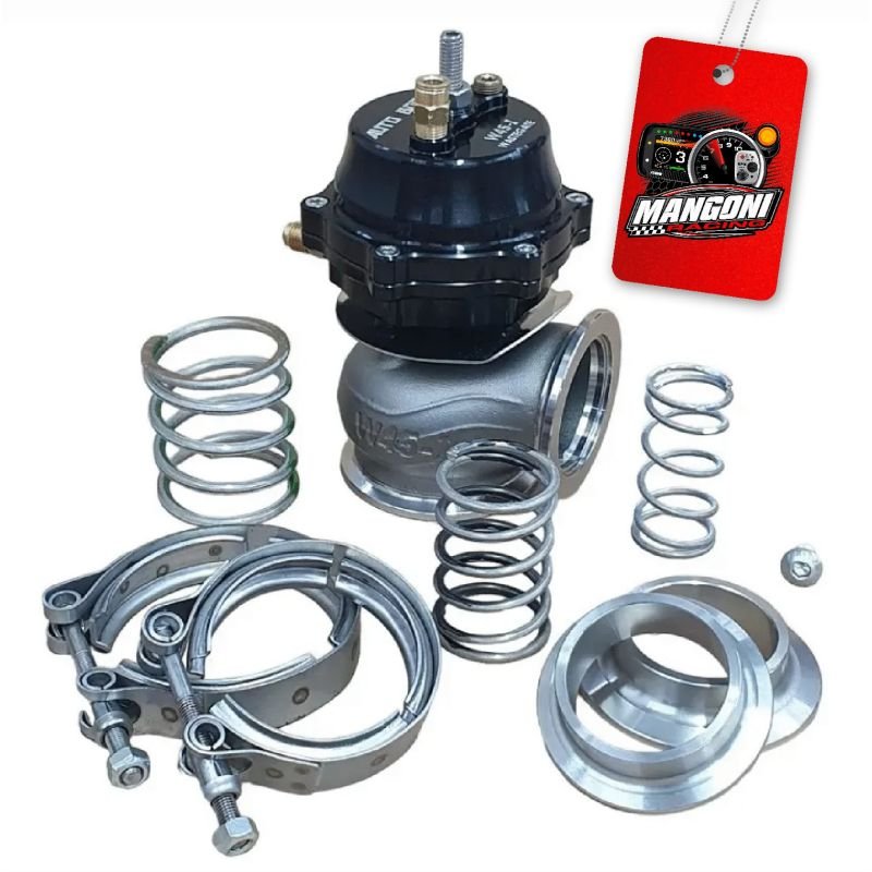 Wastegate Auto Boost W45 - Preta - INOX