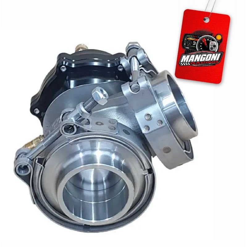 Wastegate Auto Boost W45 - Preta - INOX