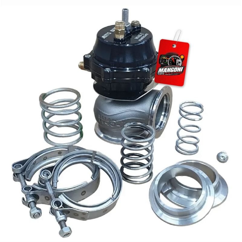 Wastegate Auto Boost W45 - Preta - INOX