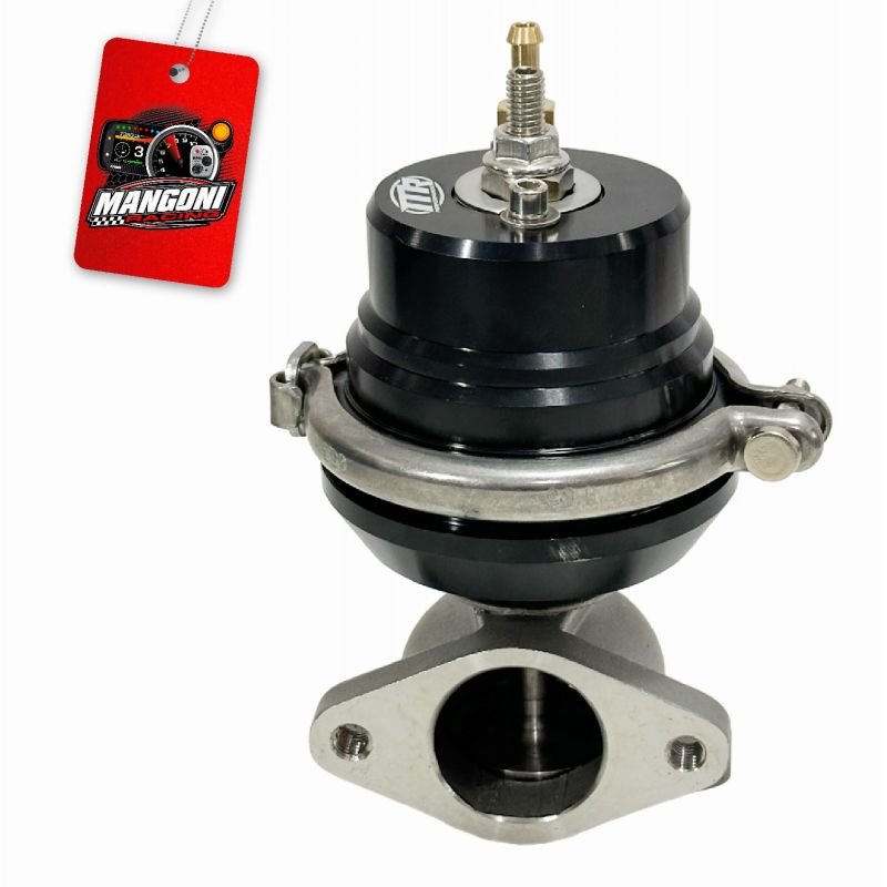 Wastegate Modelo Tial 38mm V-band Preto Padrão 2 Furos - MR Performance
