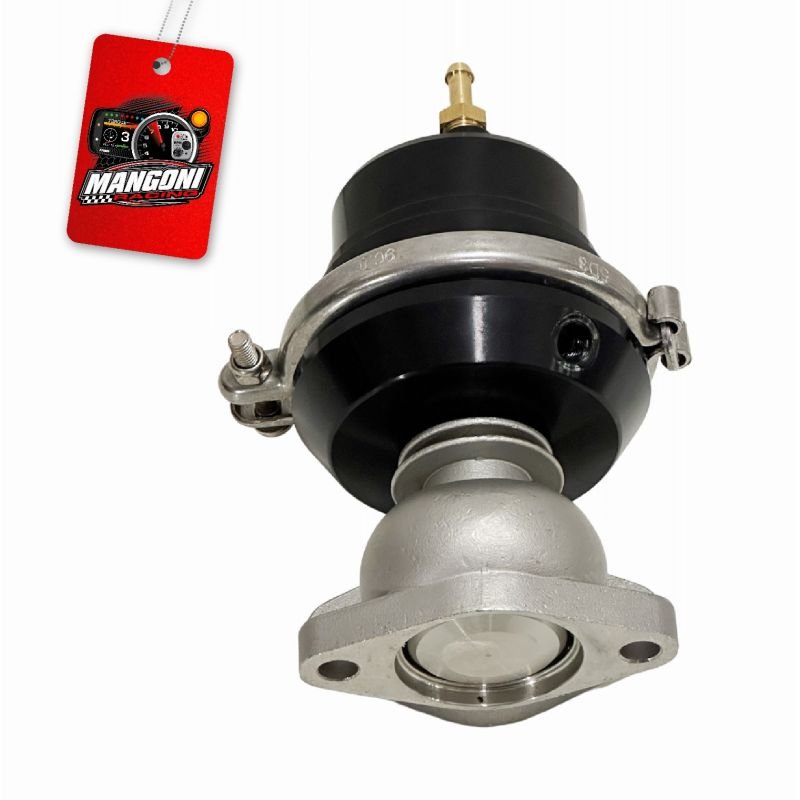 Wastegate Modelo Tial 38mm V-band Preto Padrão 2 Furos - MR Performance