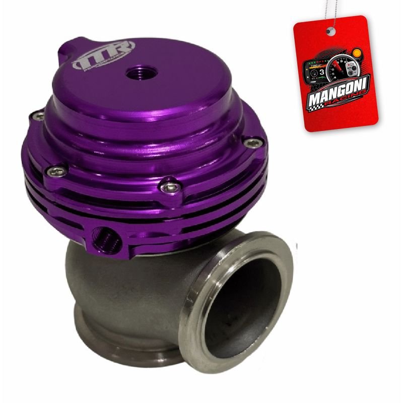 Wastegate Modelo Tial 38mm V-band Roxo - MR Performance